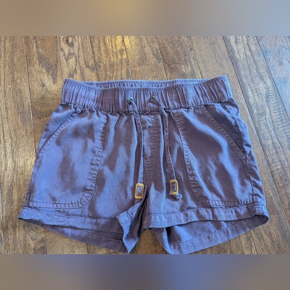 Tentree Tencel Instow Shorts - Women's Purple Size XS - Picture 10 of 15